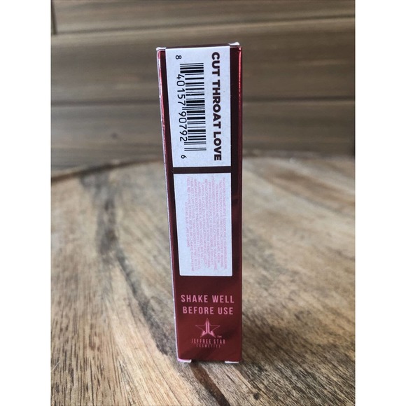 JEFFREE STAR Velour Liquid Lipstick CUT THROAT LOVE Exclusive AUTHENTIC - Picture 3 of 4